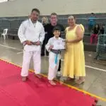 Prefeitura de Amambai realiza entrega de faixas a alunos do judô da Vila Cristina e da Aldeia Limão Verde