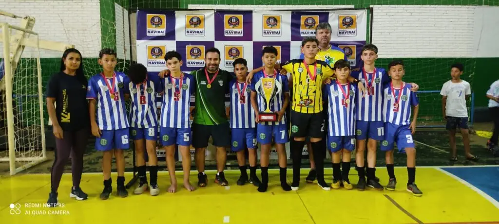 28ª Copa Chama de Futsal de Base define as equipes campeãs em Naviraí