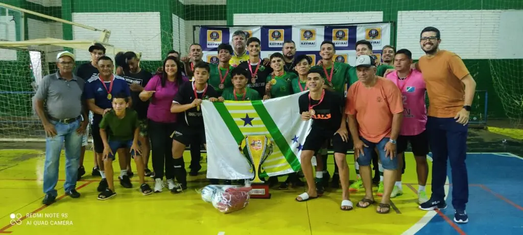 28ª Copa Chama de Futsal de Base define as equipes campeãs em Naviraí
