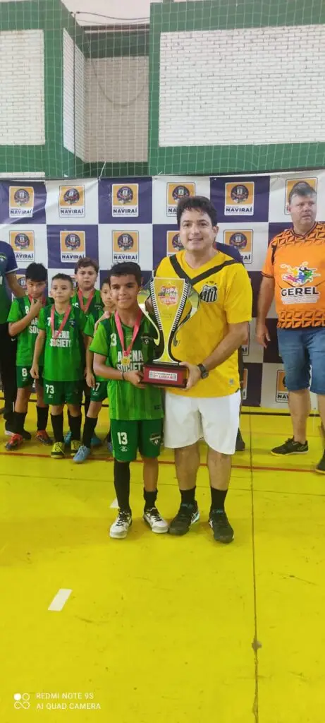 28ª Copa Chama de Futsal de Base define as equipes campeãs em Naviraí