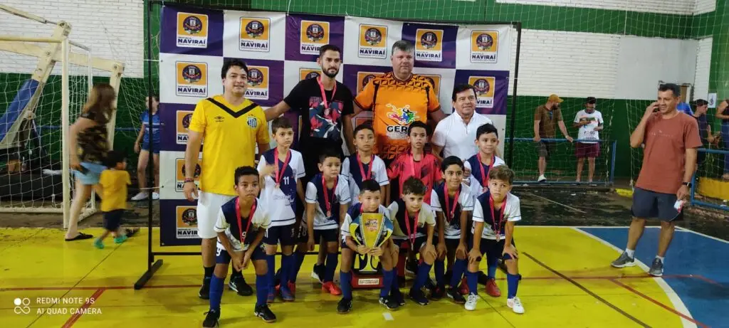28ª Copa Chama de Futsal de Base define as equipes campeãs em Naviraí