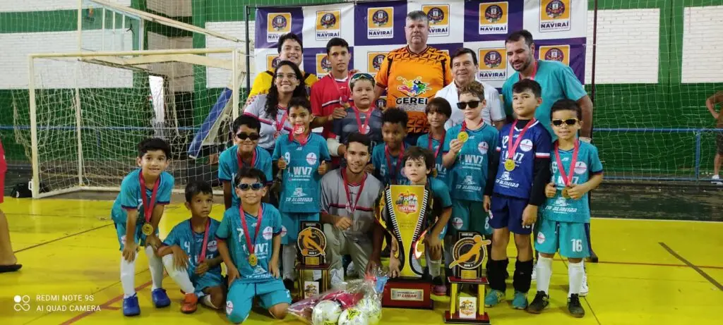28ª Copa Chama de Futsal de Base define as equipes campeãs em Naviraí