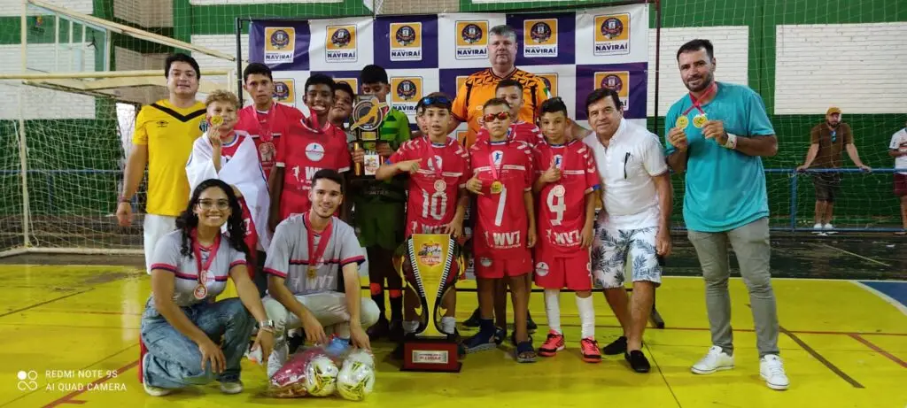 28ª Copa Chama de Futsal de Base define as equipes campeãs em Naviraí