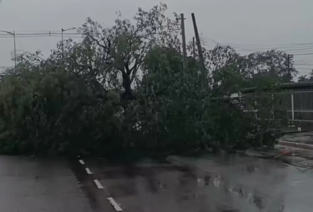 Frente fria avança e provoca alerta de temporais em MS nesta terça-feira Frente fria avança e provoca alerta de temporais em MS nesta terça-feira