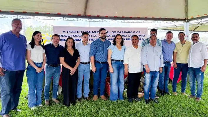 Caarapó: Prefeita Lurdes Portugal consolida marco histórico ao garantir autonomia definitiva a famílias do assentamento Nossa Senhora do Carmo Caarapó: Prefeita Lurdes Portugal consolida marco histórico ao garantir autonomia definitiva a famílias do assentamento Nossa Senhora do Carmo