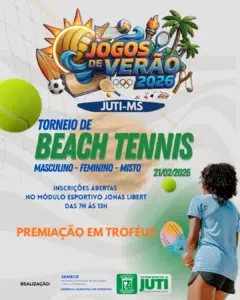 Prefeitura de Juti anuncia calendário oficial dos “Jogos de Verão 2026” com dez modalidades esportivas