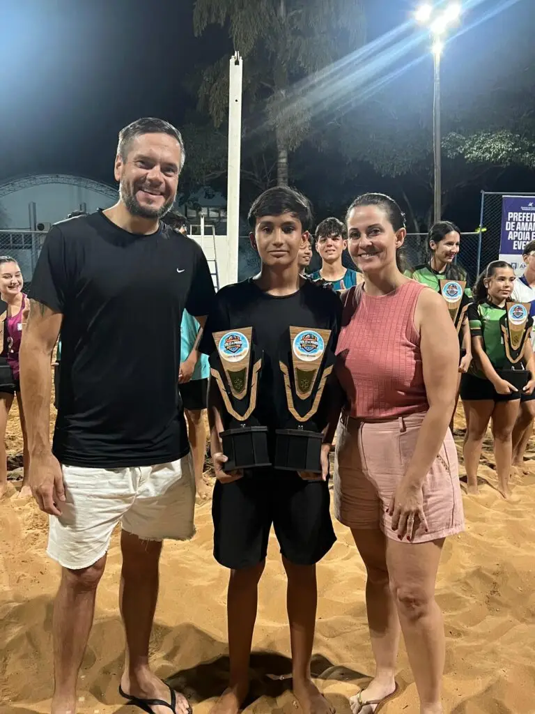 Torneio de vôlei de praia abriu calendário esportivo 2026 da Sedesc em Amambai
