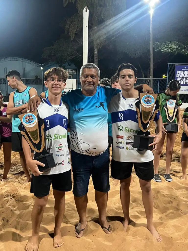 Torneio de vôlei de praia abriu calendário esportivo 2026 da Sedesc em Amambai