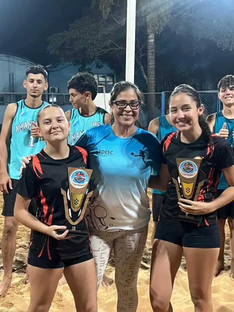 Torneio de vôlei de praia abriu calendário esportivo 2026 da Sedesc em Amambai