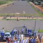 Frigorífico Iguatemi inaugura estacionamento em área doada pela prefeitura