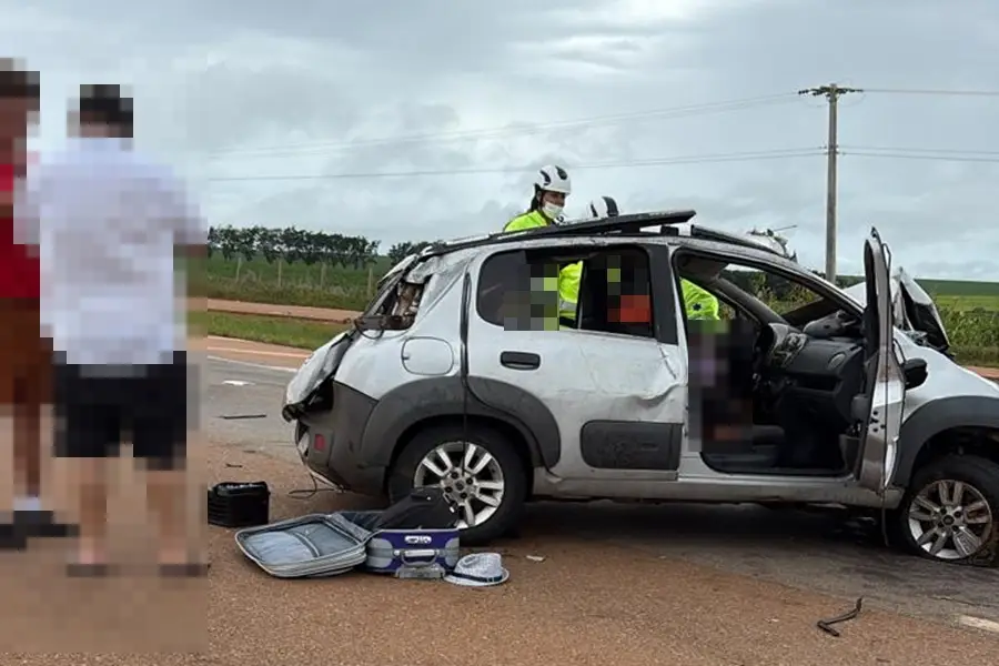 Fatalidade: Casal de Amambai morre em acidente de trânsito na BR-163 em Rondonópolis