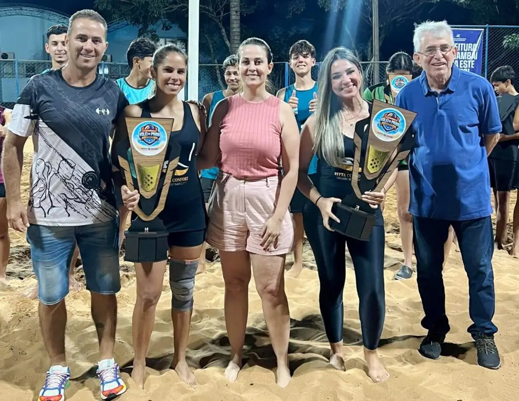 Torneio de vôlei de praia abriu calendário esportivo 2026 da Sedesc em Amambai
