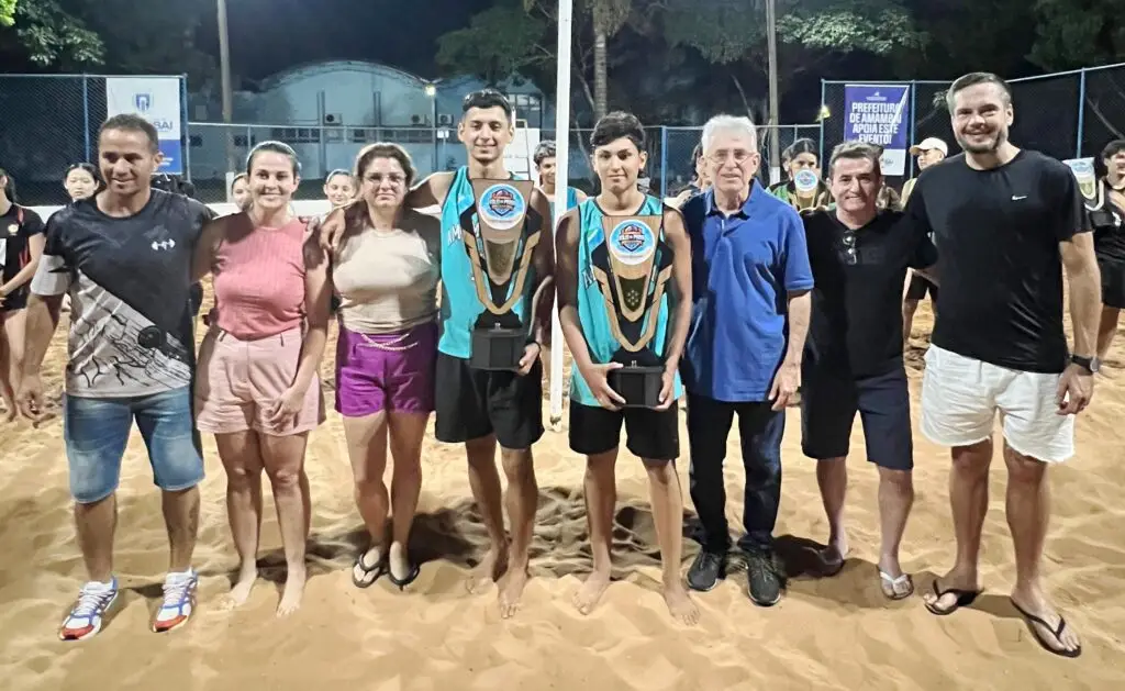 Torneio de vôlei de praia abriu calendário esportivo 2026 da Sedesc em Amambai