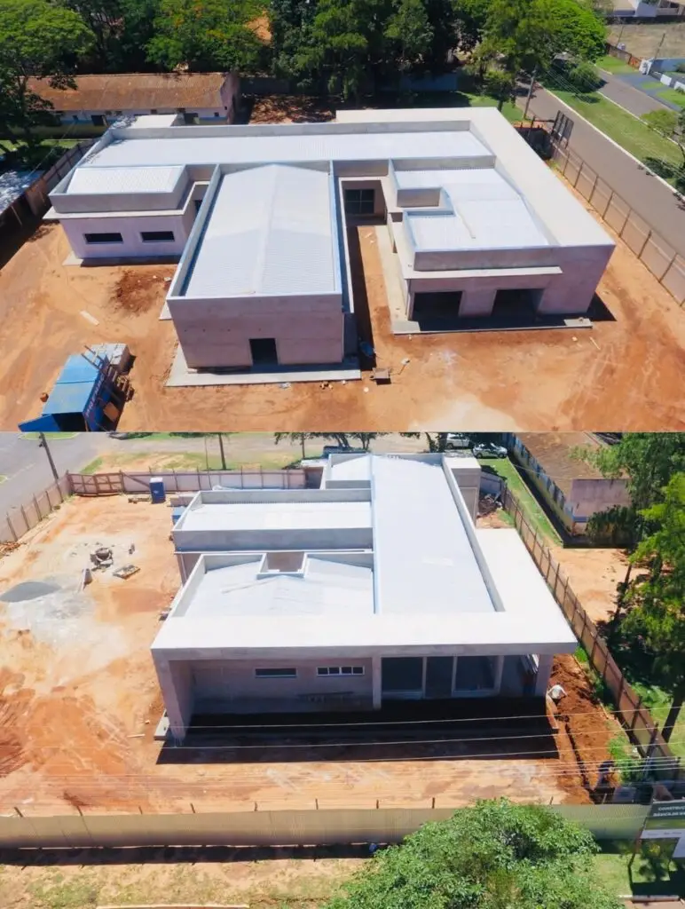 Iguatemi: Obras da nova Unidade de Saúde da Vila Nova entram na fase de acabamento