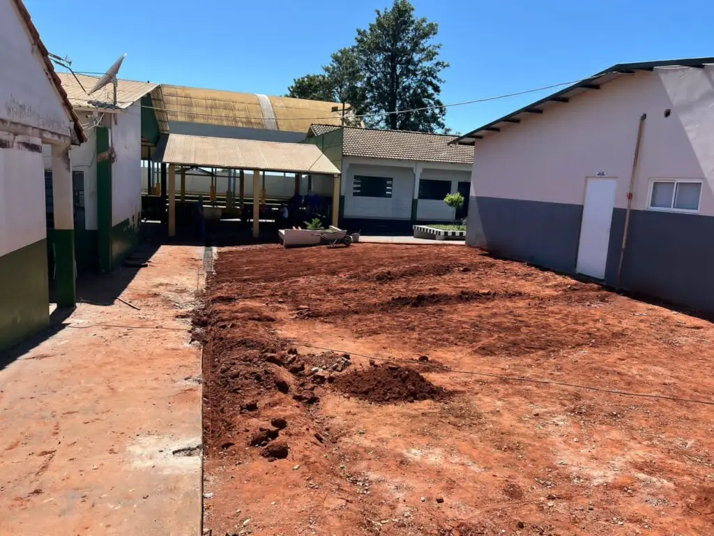 Prefeitura de Japorã executa reforma geral da escola ‘José de Alencar’, no distrito de Jacareí