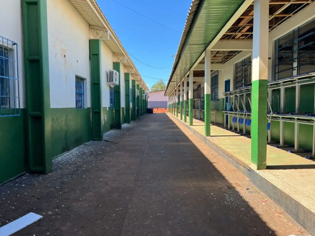 Prefeitura de Japorã executa reforma geral da escola ‘José de Alencar’, no distrito de Jacareí