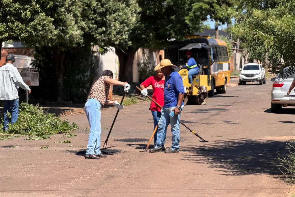 Naviraí Reinicia a Recuperação do Asfalto de 2026 com Serviço de Tapa-Buracos