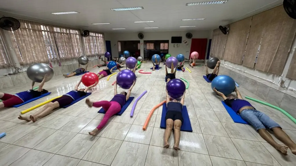 Programa da Secretaria de Saúde de Iguatemi oferece aulas de Pilates para servidores públicos e pacientes