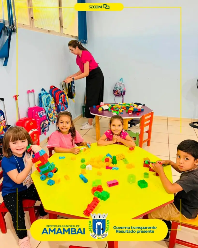 Cerca de 7 mil estudantes retornam às aulas na Rede Municipal de Amambai