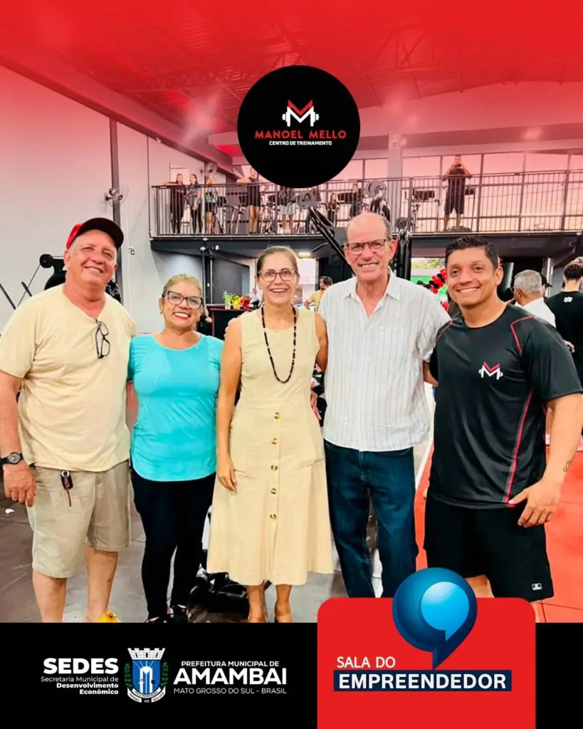 Centro de Treinamento Manoel Mello é inaugurado em Amambai