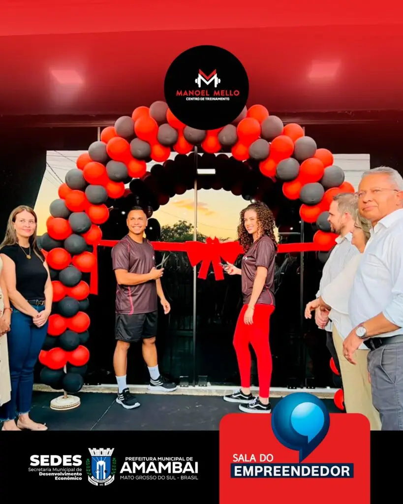 Centro de Treinamento Manoel Mello é inaugurado em Amambai