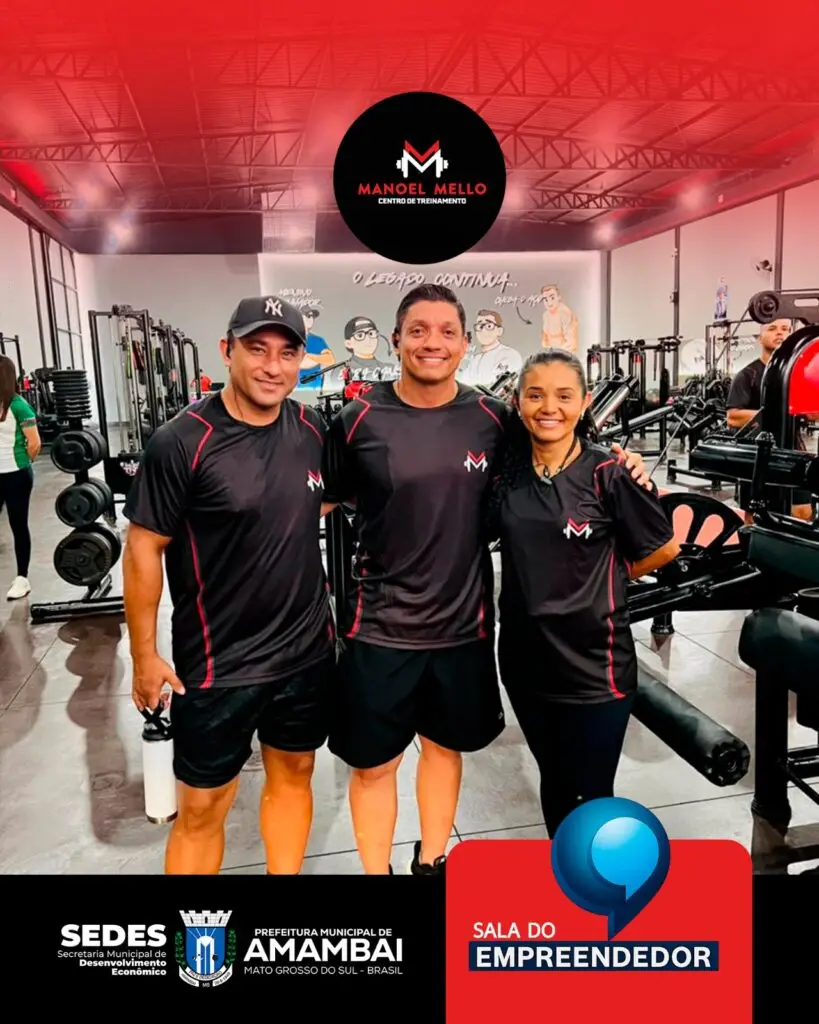 Centro de Treinamento Manoel Mello é inaugurado em Amambai