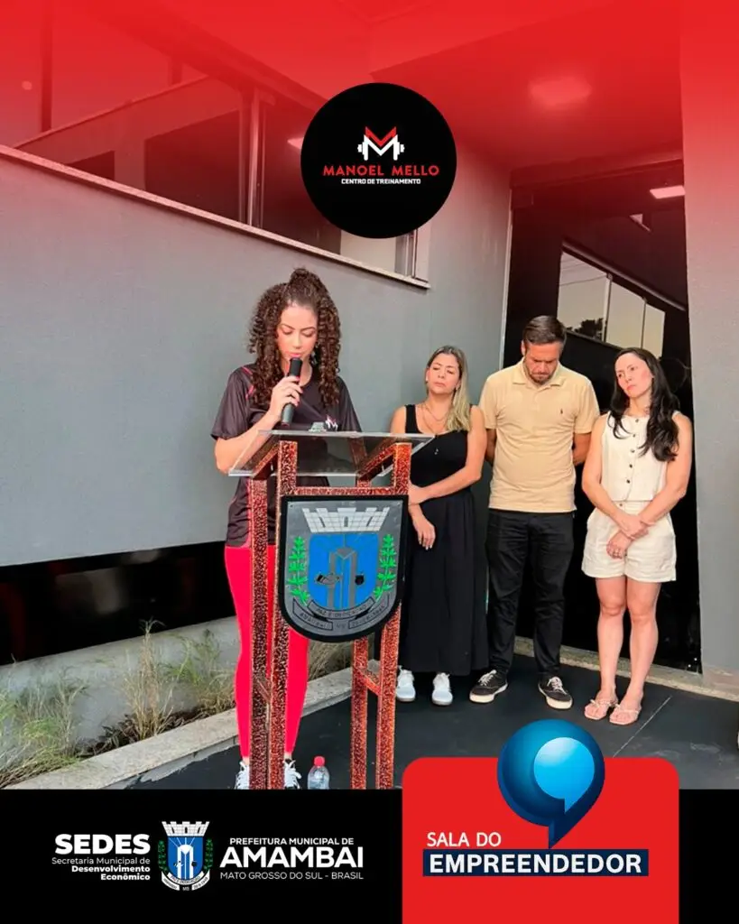 Centro de Treinamento Manoel Mello é inaugurado em Amambai