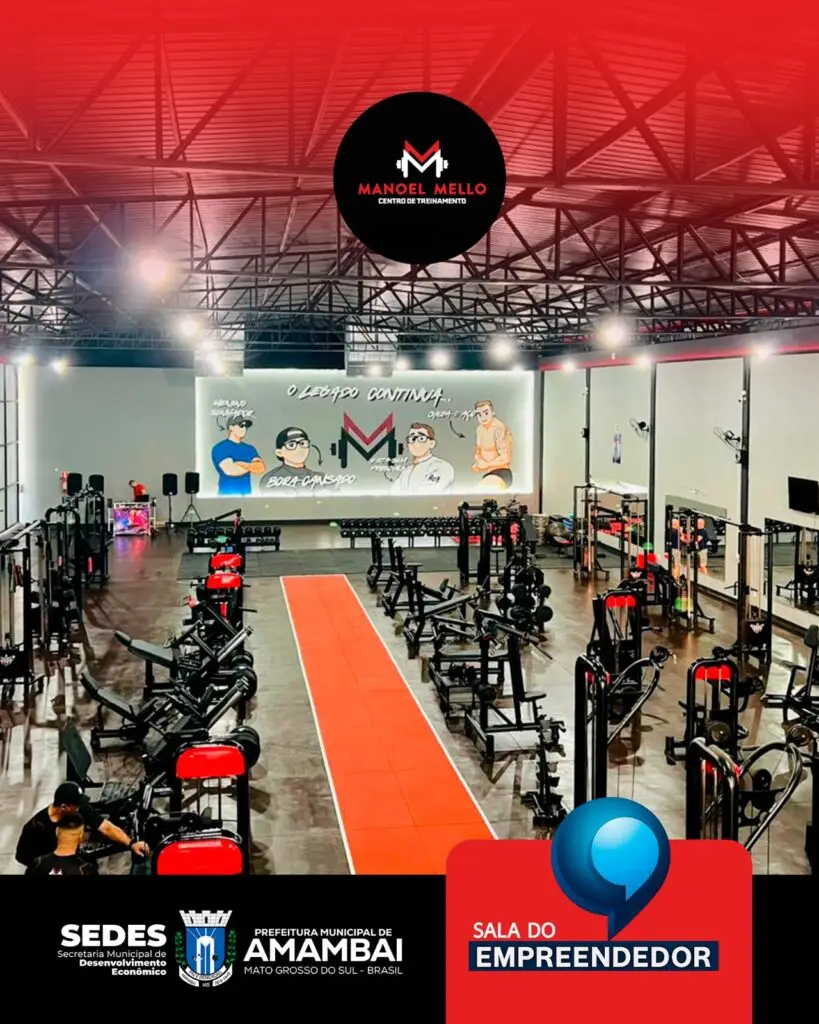 Centro de Treinamento Manoel Mello é inaugurado em Amambai