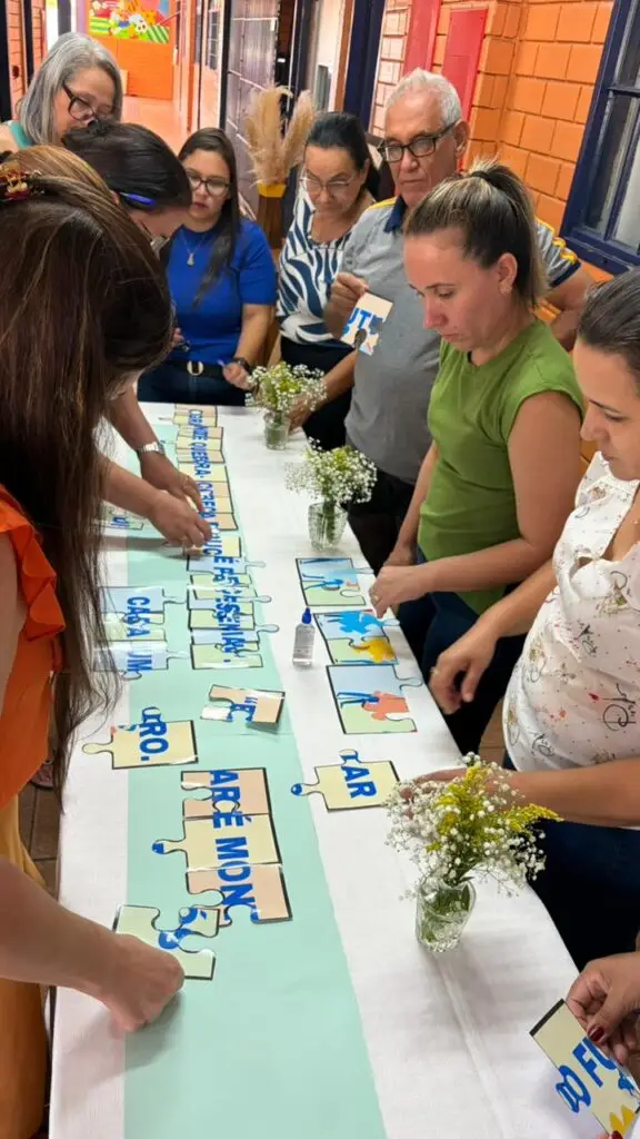 Iguatemi: Direção da Escola Salvador Nogueira recepciona professores e servidores antes do início do ano letivo de 2026