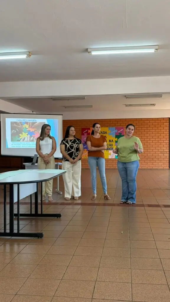 Iguatemi: Direção da Escola Salvador Nogueira recepciona professores e servidores antes do início do ano letivo de 2026