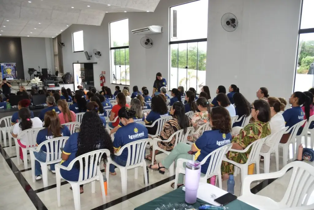 Secretaria de Educação de Iguatemi promove “formação continuada” para professores e servidores que atuam na Rede Municipal de Ensino