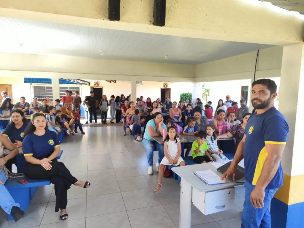 Iguatemi: Escola João Paulo I no Assentamento Rancho Loma inicia ano letivo de 2026 com bonita recepção para os alunos