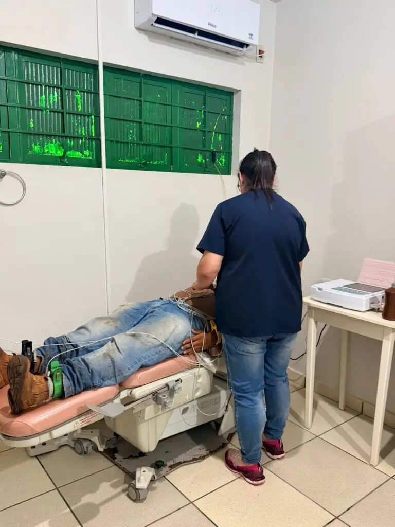 Em Sete Quedas, trabalhadores da reciclagem recebem atendimento em Saúde