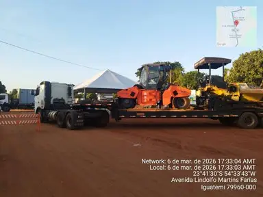 Iguatemi: Prefeito Lídio Ledesma lança oficialmente pavimentação asfáltica no bairro da Vila Nova Esperança