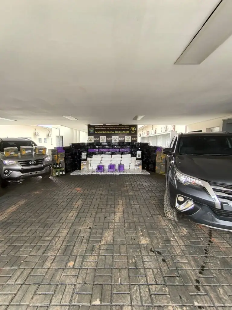 Defron deflagra operação após apreensão de quase 4 toneladas de drogas pelo DOF em Caarapó