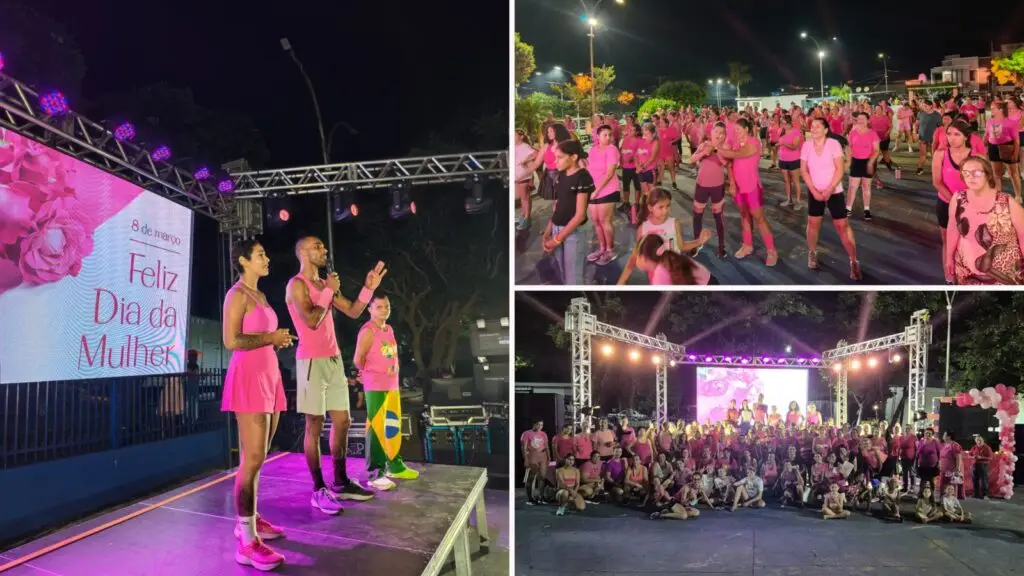 Semana da Mulher em Sete Quedas reúne cultura, empreendedorismo e atividade física na Praça Ponta-Grossa