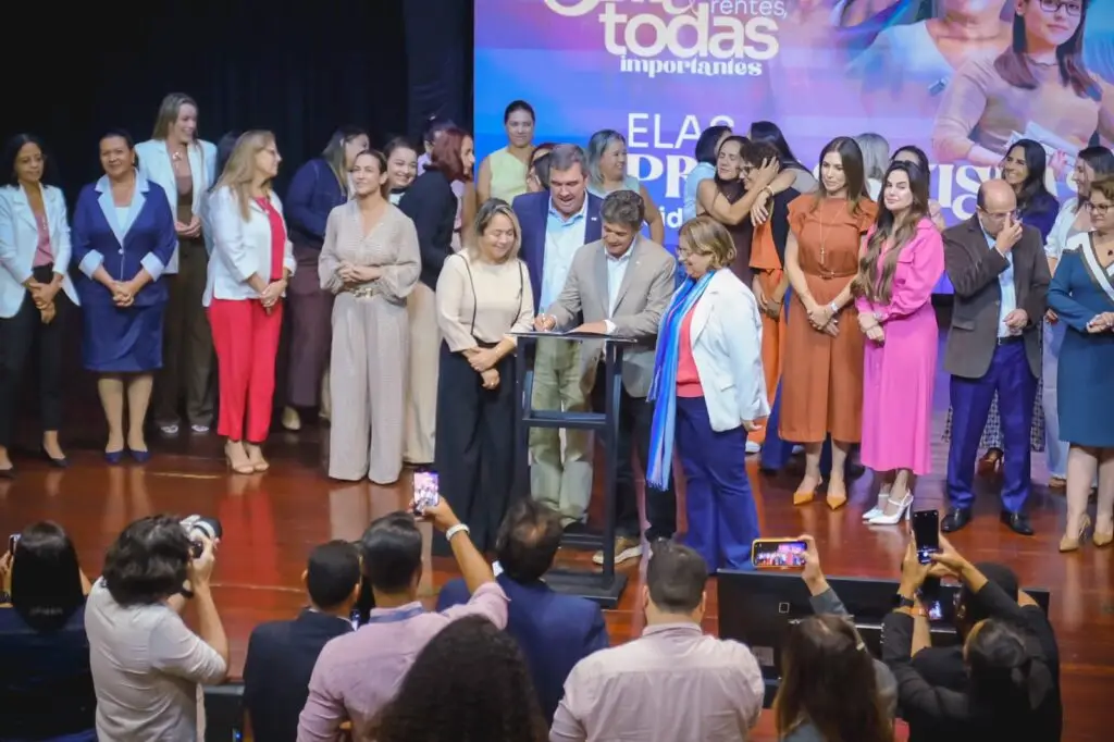 Lia Nogueira reforça o compromisso na luta pela proteção às mulheres