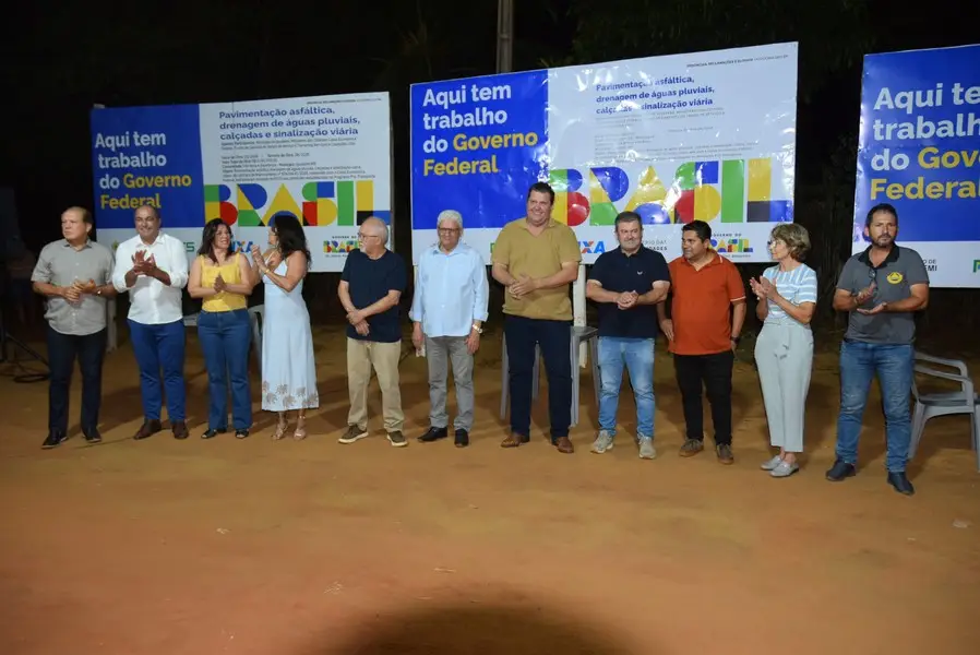 Iguatemi: Prefeito Lídio Ledesma lança oficialmente pavimentação asfáltica no bairro da Vila Nova Esperança