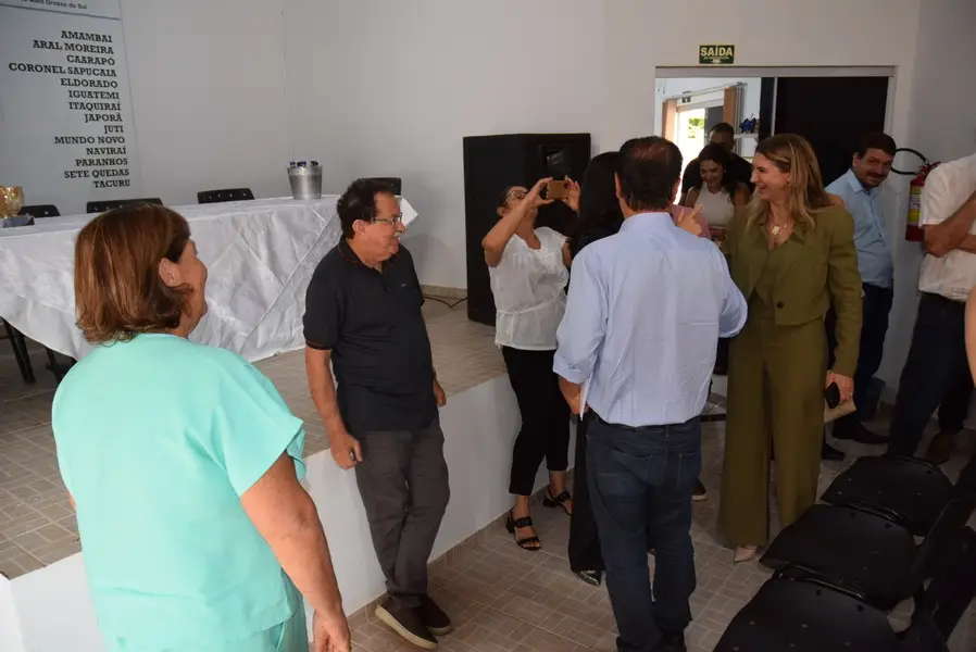 Iguatemi recebe o senador Nelsinho Trad para anunciar a liberação de emenda federal no valor de R$ 4,9 milhões para o Conisul