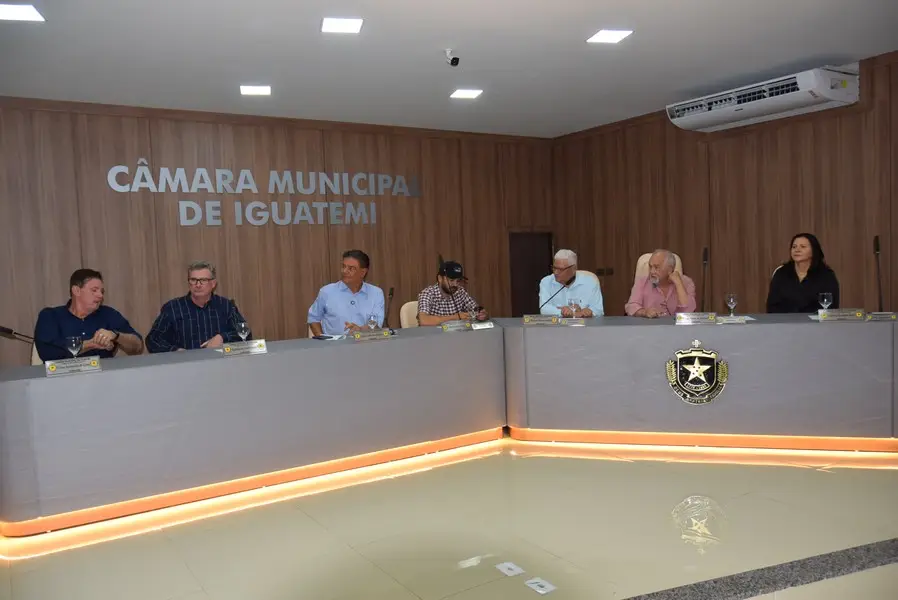 Iguatemi recebe o senador Nelsinho Trad para anunciar a liberação de emenda federal no valor de R$ 4,9 milhões para o Conisul