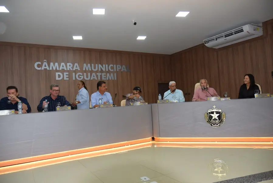 Iguatemi recebe o senador Nelsinho Trad para anunciar a liberação de emenda federal no valor de R$ 4,9 milhões para o Conisul