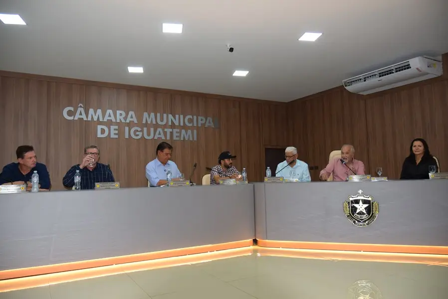 Iguatemi recebe o senador Nelsinho Trad para anunciar a liberação de emenda federal no valor de R$ 4,9 milhões para o Conisul