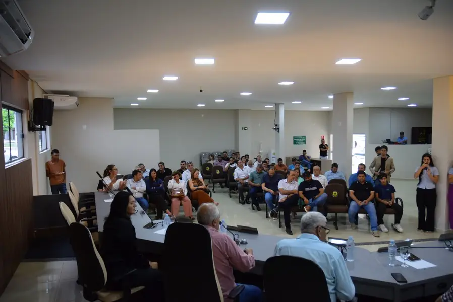 Iguatemi recebe o senador Nelsinho Trad para anunciar a liberação de emenda federal no valor de R$ 4,9 milhões para o Conisul