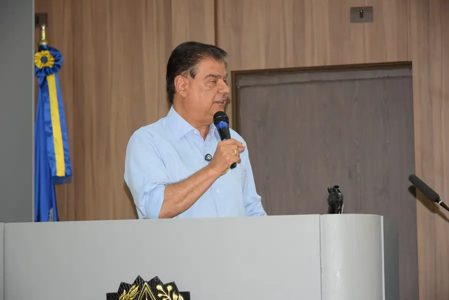 Iguatemi recebe o senador Nelsinho Trad para anunciar a liberação de emenda federal no valor de R$ 4,9 milhões para o Conisul