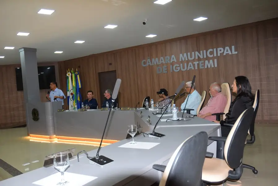 Iguatemi recebe o senador Nelsinho Trad para anunciar a liberação de emenda federal no valor de R$ 4,9 milhões para o Conisul