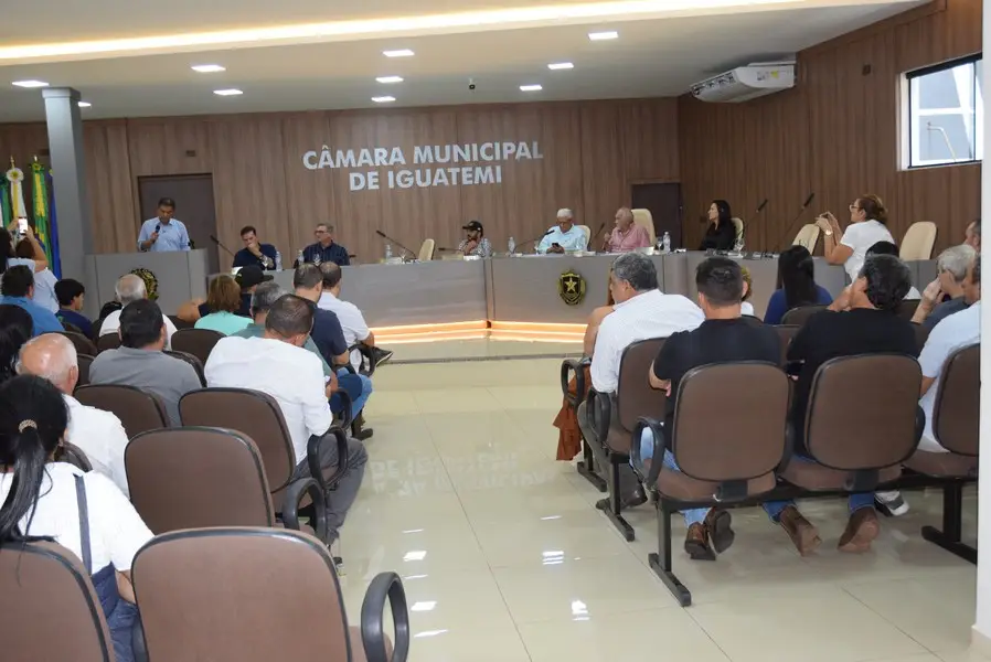 Iguatemi recebe o senador Nelsinho Trad para anunciar a liberação de emenda federal no valor de R$ 4,9 milhões para o Conisul