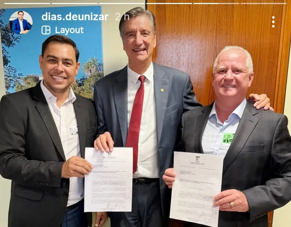 Presidente da Câmara de Jutí Deunizar Dias destaca sucesso da agenda em Brasília