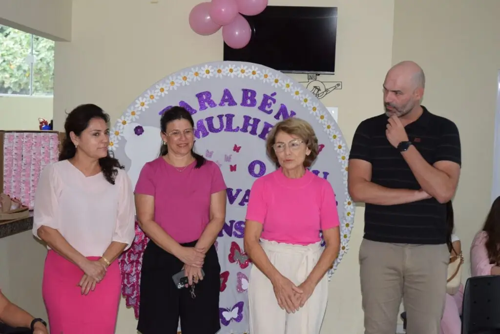 Secretaria de Saúde de Iguatemi promove café da tarde especial em homenagem ao Dia Internacional da Mulher