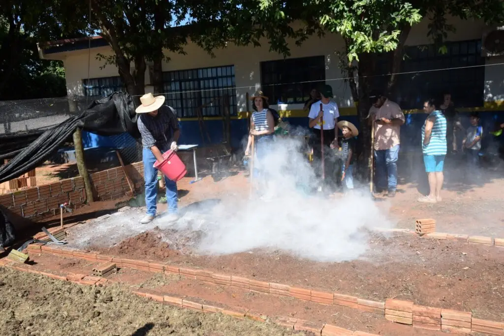 Iguatemi: Projeto ‘Horta na Escola”, desenvolvido pela Itaipu Binacional foi realizado com alunos da educação infantil Sala Arco-Íris