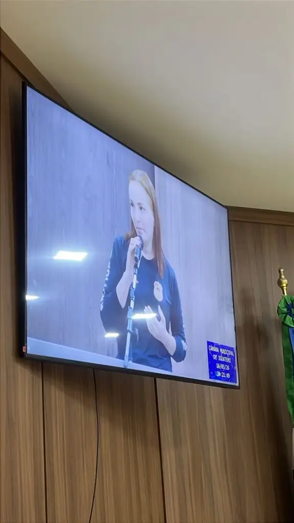 Policial Civil participa de sessão especial na Câmara de Iguatemi em comemoração ao Dia Internacional da Mulher